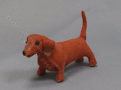 (image for) Miniature Dachshund Dog by Marie W. Evans - Red