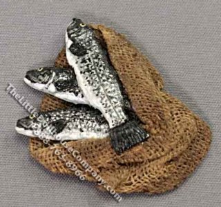 (image for) Dollhouse 1/2 Scale Model Fish in a Sack