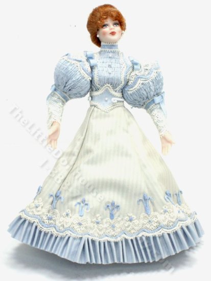 (image for) Miniature Red-Haired Victorian Woman By Giselle Sullivan