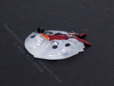 (image for) Miniature Melting Snowman for Dollhouses
