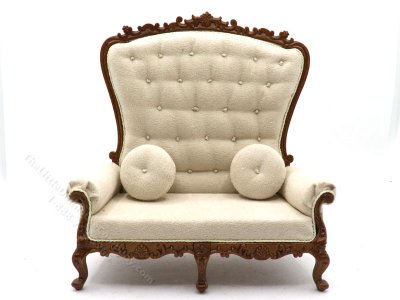 (image for) Miniature High Backed Downton Abbey Settee