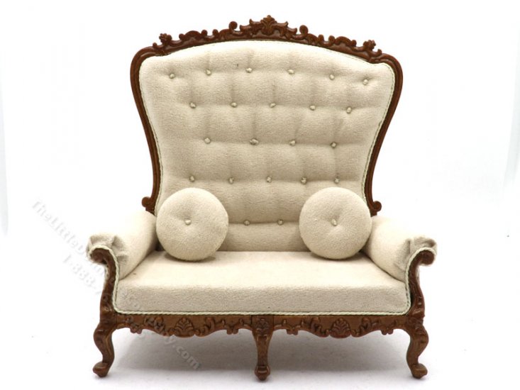 (image for) Miniature High Backed Downton Abbey Settee