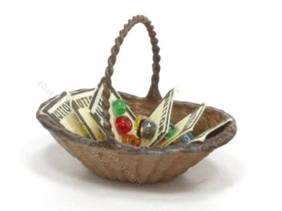 (image for) Miniature Button Basket by Taylor Jade