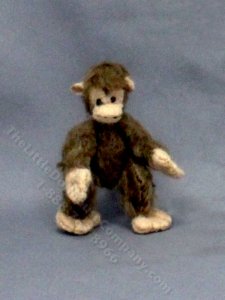 (image for) Miniature Stuffed Monkey by Betty Miniaturen