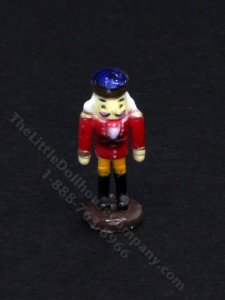 (image for) Miniature Nutcracker Figurine for Dollhouses