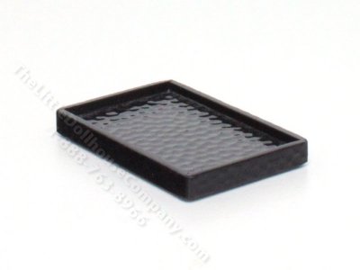 (image for) Miniature Dimpled Black Tray by PRD Miniatures