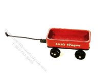 (image for) 1:48 Scale Miniature Vintage Childs Wagon Kit