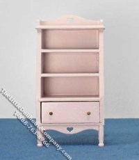 (image for) Miniature Pink Cabinet for Dollhouses