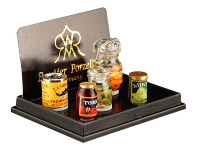 (image for) Miniature Preserves For Dollhouses
