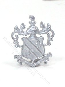(image for) Miniature Metal Coat of Arms for Dollhouses