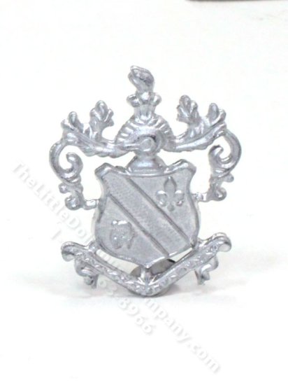(image for) Miniature Metal Coat of Arms for Dollhouses