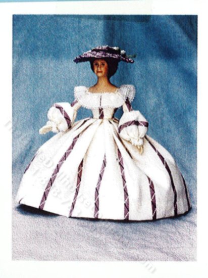 (image for) "Chloe" Dress Doll Clothes Pattern