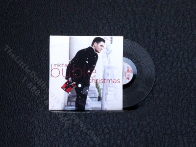 (image for) Miniature Michael Buble "Christmas" Vinyl Record