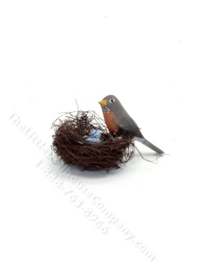 (image for) Handmade Miniature Birdnest for Dollhouses