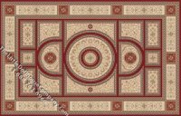 (image for) Dollhouse Scale Model Neoclassic Rug
