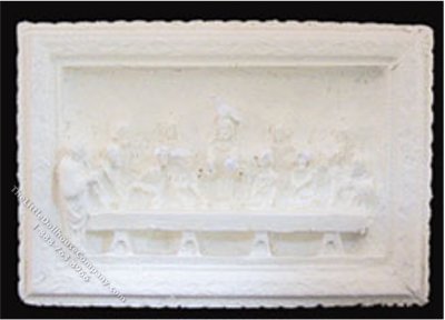 (image for) Dollhouse Scale Model Round Ceiling Carving