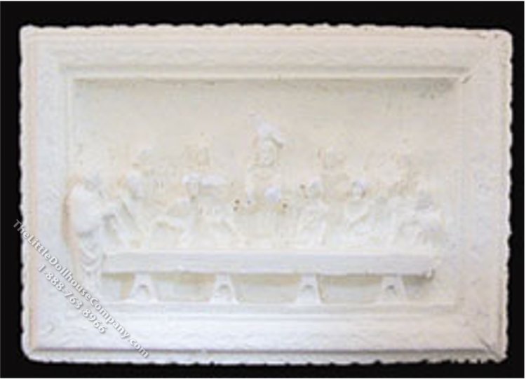 (image for) Dollhouse Scale Model Round Ceiling Carving