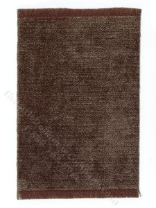 (image for) Miniature Woven Grey Rug for Dollhouses