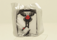 (image for) Miniature White with Black Lace Chanel Blouse by Judith Blondell
