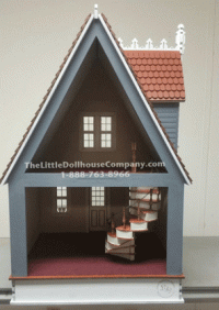 (image for) Little Annabelle Victorian Cottage Laser Cut Dollhouse Kit