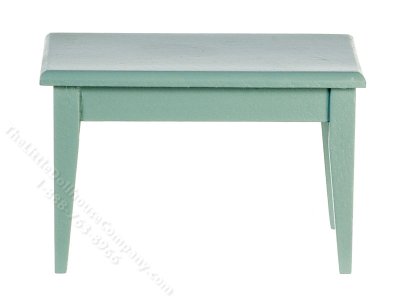 (image for) Miniature Rectangular Grey Kitchen Table for Dollhouses