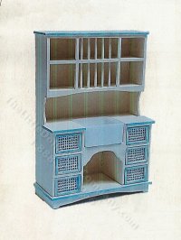 (image for) 1:24 Scale Kitchen Sink Cabinet Kit