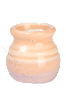 (image for) Miniature Ceramic Two-Toned Vase for Dollhouses