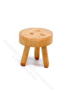 (image for) Dollhouse Half Scale Milking Stool