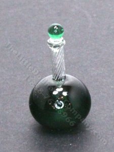 (image for) Miniature Dark Green Decanter by Gerd Felka, Germany