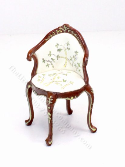 (image for) Miniature Upholstered Corner Chair