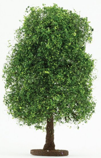 (image for) Miniature 8" Variegated Green Bush for Dollhouses