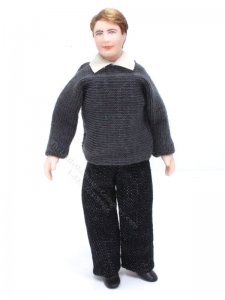 (image for) Miniature Porcelain Liam Doll by Cindy's Dolls
