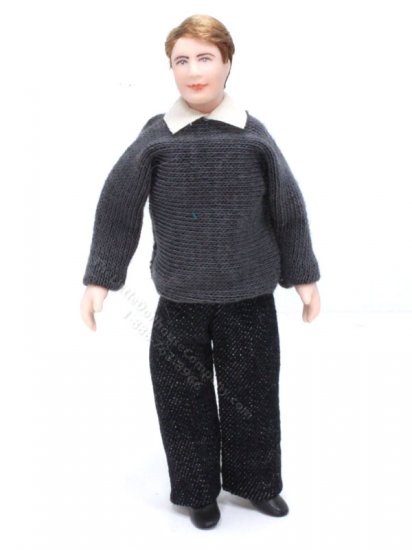 (image for) Miniature Porcelain Liam Doll by Cindy's Dolls