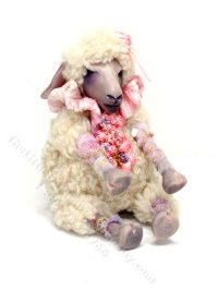(image for) Miniature Sheep Doll for Dollhouses