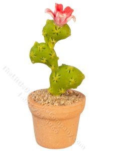 (image for) Miniature Cactus Plant for Dollhouses
