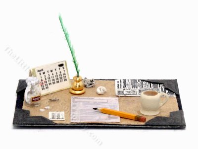 (image for) Miniature Office Desk Set