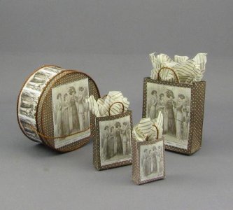 (image for) Miniature Parisian Shopping Bags by Judith Blondell