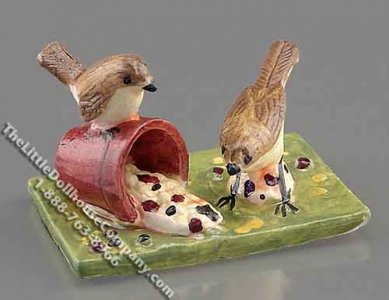 (image for) Miniature "Time To Feed" Figurines for Dollhouses