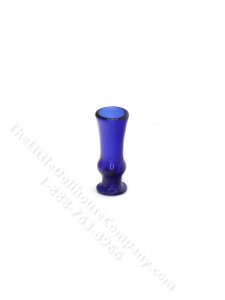 (image for) Miniature Blue Glass Vase