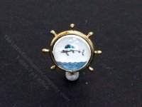 (image for) Miniature Helm with Etched Glass for Dollhouses