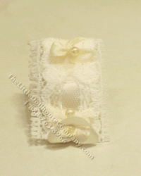 (image for) Miniature Toilet Paper with Lace Cover for Dollhouses