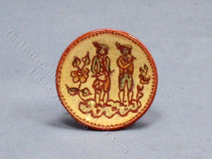 (image for) Miniature Medieval Germanic Style Plate by Jane Graber