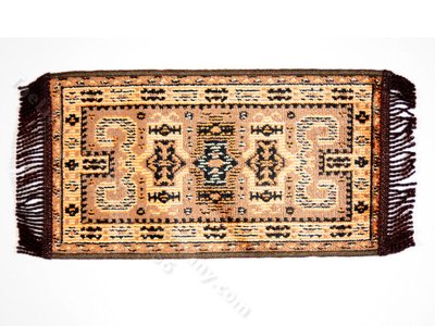 (image for) Miniature Shirvan Rug - Brown