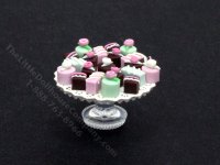 (image for) Miniature Chocolates on a Pedestal for Dollhouses
