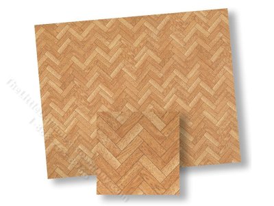 (image for) Miniature Faux Wood Flooring for Dollhouses