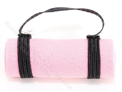 (image for) Miniature Pink Yoga Mat for Dollhouses
