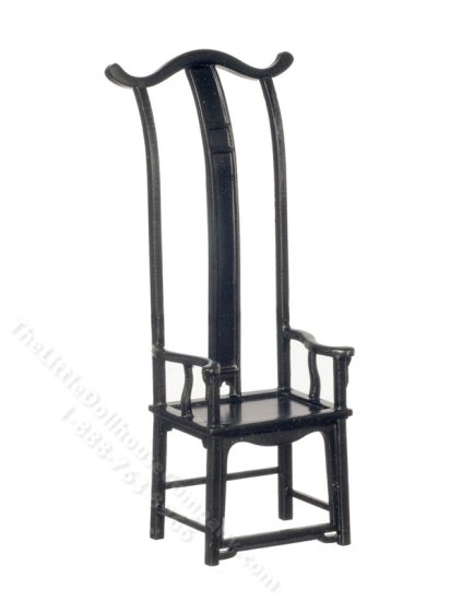 (image for) Miniature Art Deco Chair for Dollhouses