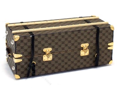 (image for) Miniature Steamer Trunk for Dollhouse