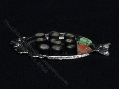 (image for) Miniature Sushi Platter for Dollhouses