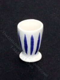 (image for) Miniature Striped Vase by Sam Dunlap for Dollhouses